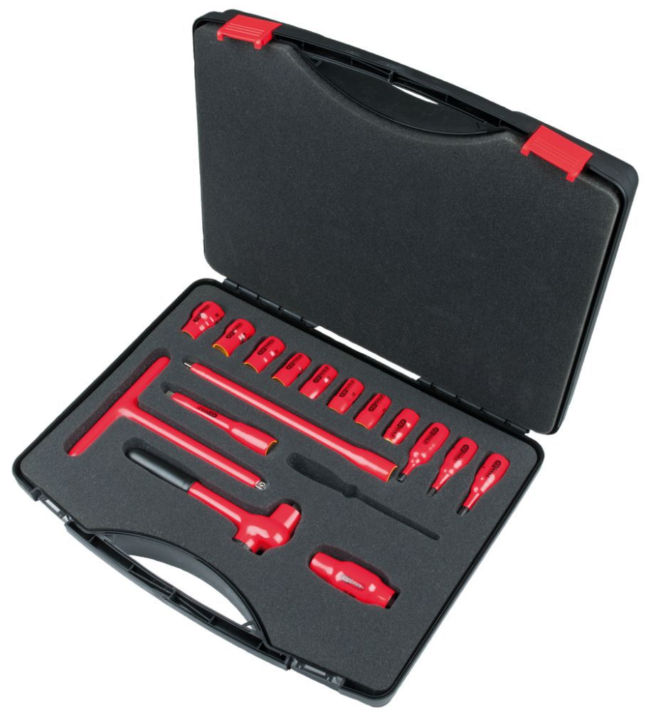 Produktbild KS TOOLS 3/8 Zoll Steckschlüssel Satz Werkzeugen 16 teilig