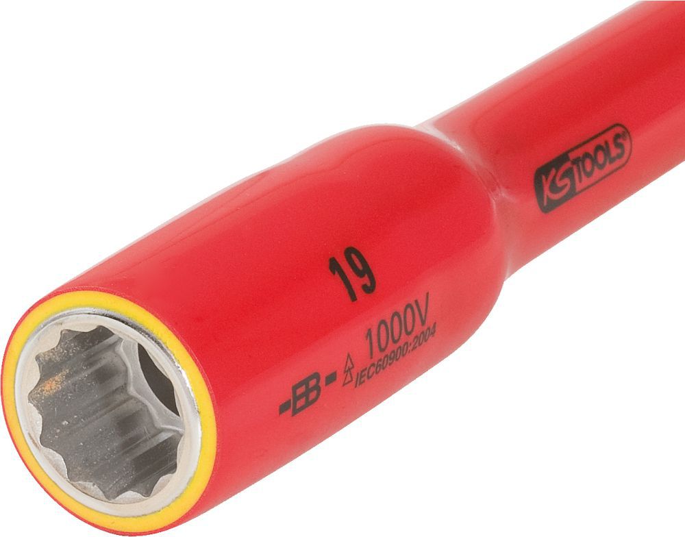 Produktbild KS Tools 3/8" Stecknuss mit Schutzisolierung, XL, 22mm bild 3