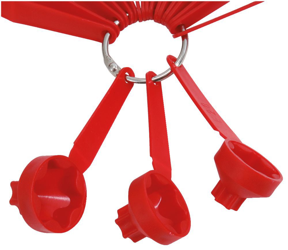 Produktbild KS Tools Torx Lehre 20 tlg. E1 x T5 und E30 x T70