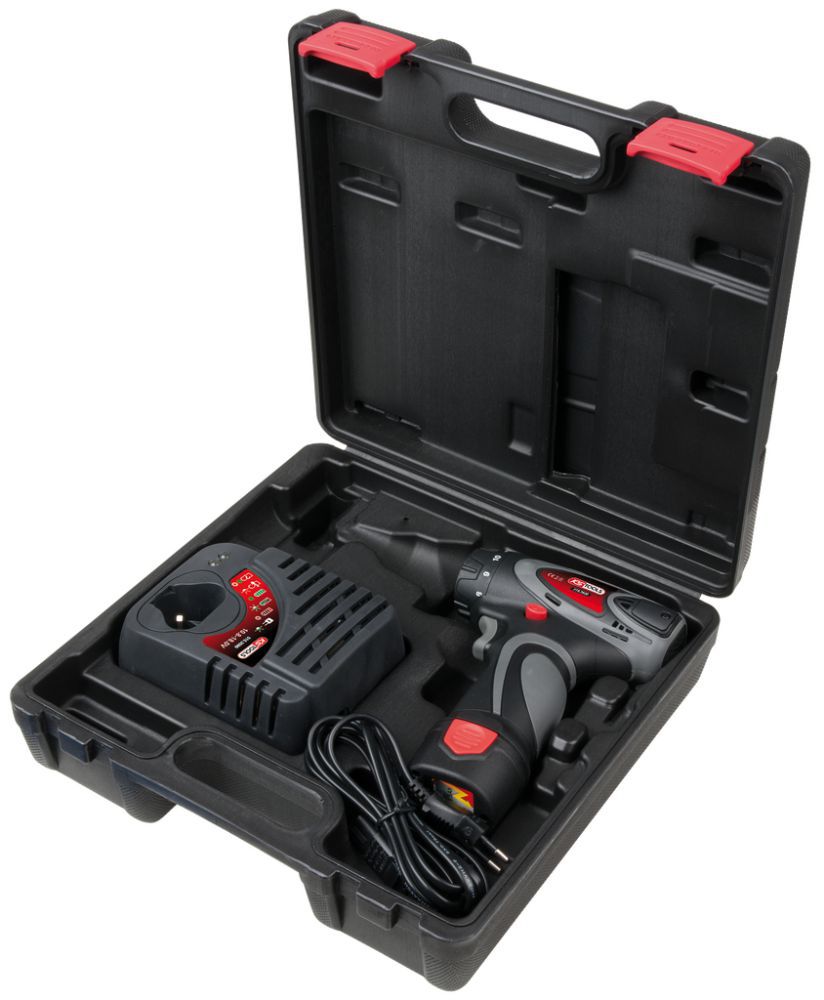 Produktbild KS Tools 1/4'' Akku-Bit-Schrauber, 24Nm, 400 U/min 10,8V, mit 2 Akkus und 1 Ladegerät bild 5