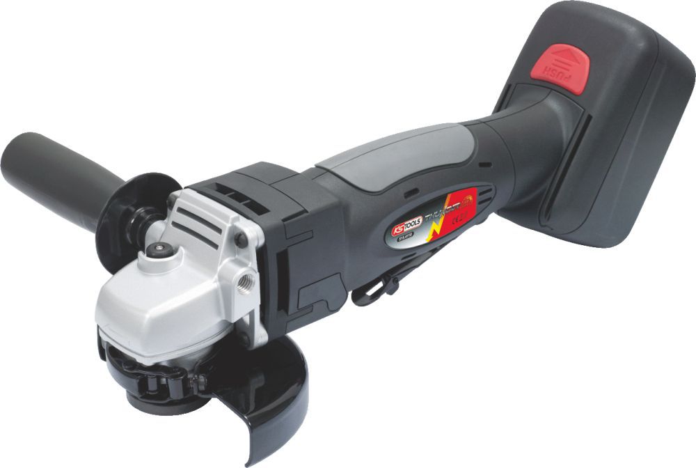 Produktbild KS TOOLS Akku Winkelschleifer 7000 U/min mit 1 Akku und 1 Ladegerät