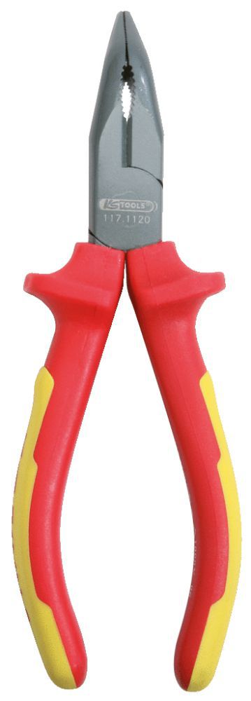 Produktbild KS TOOLS ERGOTORQUE VDE Flachrundzange 205mm, gebogen bild 2