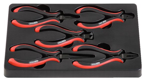 Produktbild KS Tools Feinmechanik Zangen Satz 5 teilig bild 1