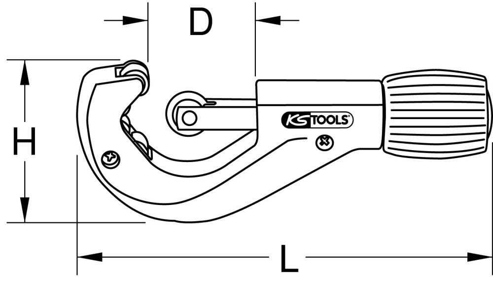 Produktbild KS Tools EDELSTAHL Teleskop Rohrabschneider 3 bis 42 mm bild 3