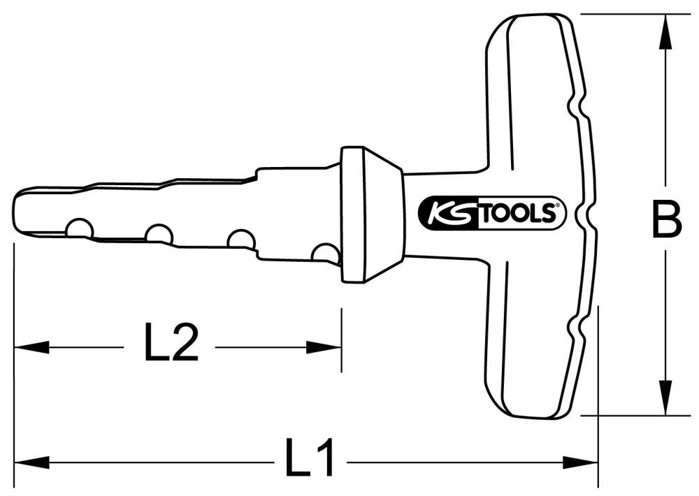 Produktbild KS Tools Innen Entgrater bild 2