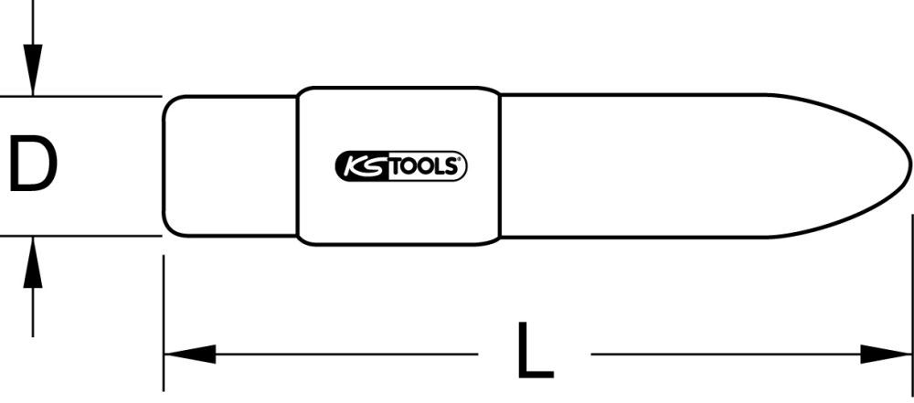 Produktbild KS Tools LED-Lampe mit Schutzisolierung, 90mm bild 2