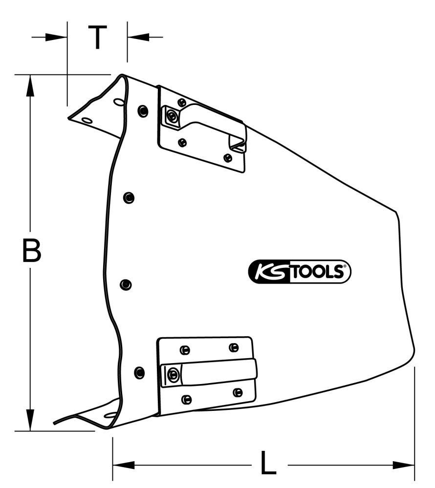 Produktbild KS Tools Abdeckhaube mit Schutzisolierung für 2 bis 4 Sicherungsleisten bild 3