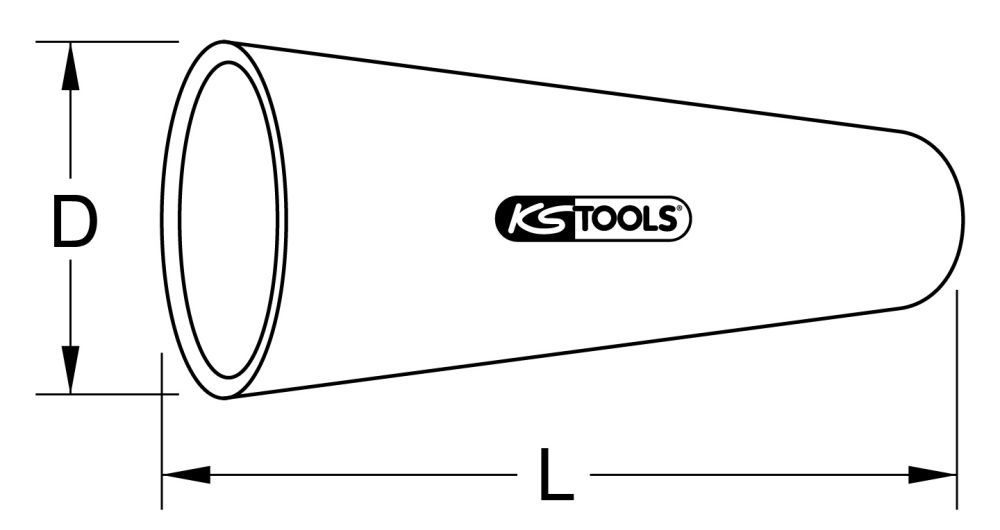 Produktbild KS Tools Tülle mit Schutzisolierung ohne Klemmkappe, 7mm bild 3