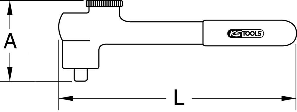 Produktbild KS Tools 3/8" Umschaltknarre mit Schutzisolierung, 32 Zahn bild 2