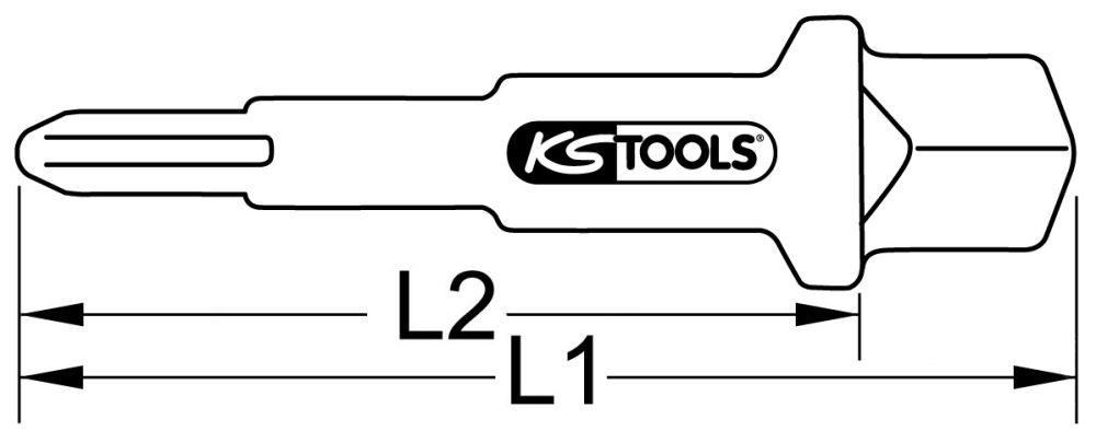 Produktbild KS Tools Universal Stufenschlüssel 3 stufig 3/8 Zoll - 3/4 Zoll bild 2