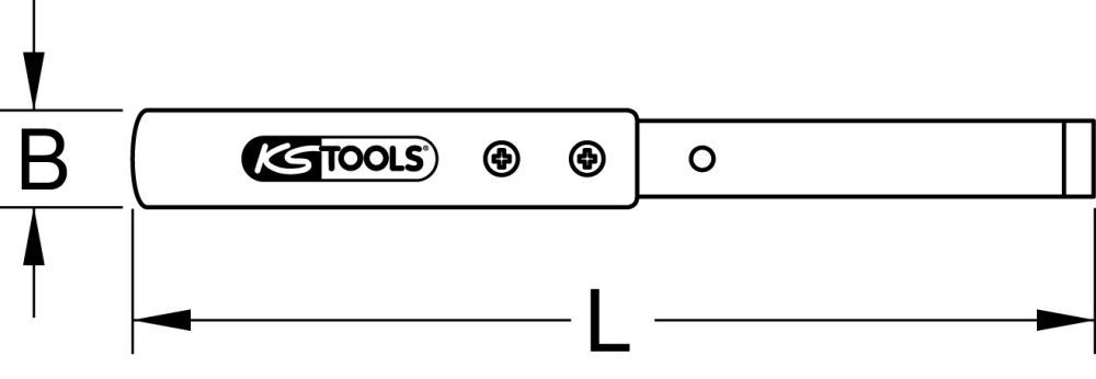 Produktbild KS Tools Falzschaber, 13mm bild 2