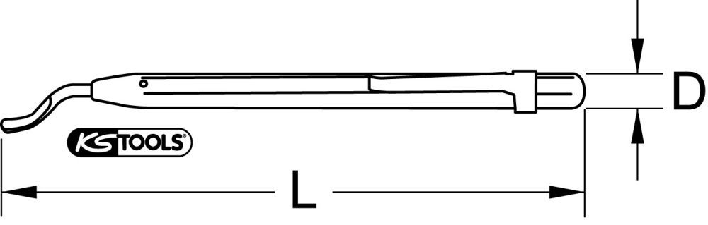 Produktbild KS Tools Universal Schnell Entgrater 140 x 21mm bild 2
