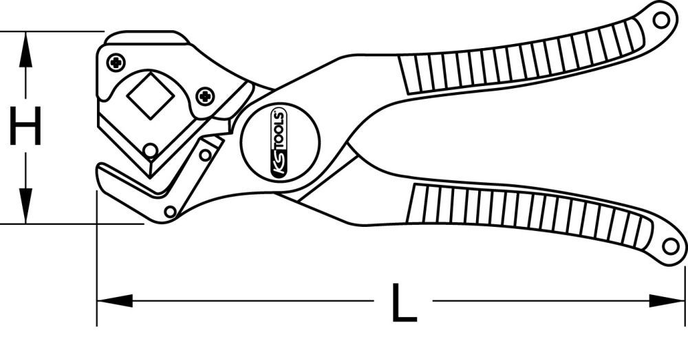 Produktbild KS Tools Schlauchabschneider Durchmesser 6-35mm bild 2