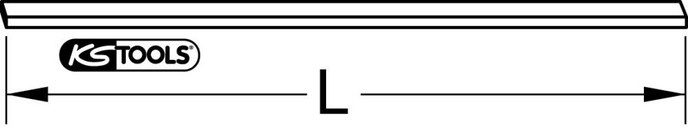 Produktbild KS Tools Zimmermanns Bleistift rot HB bild 2