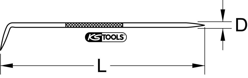 Produktbild KS Tools Anreißnadel 190mm bild 2