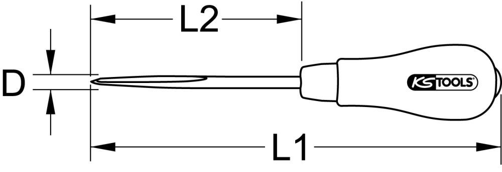 Produktbild KS Tools Antreiber 190 mm bild 2