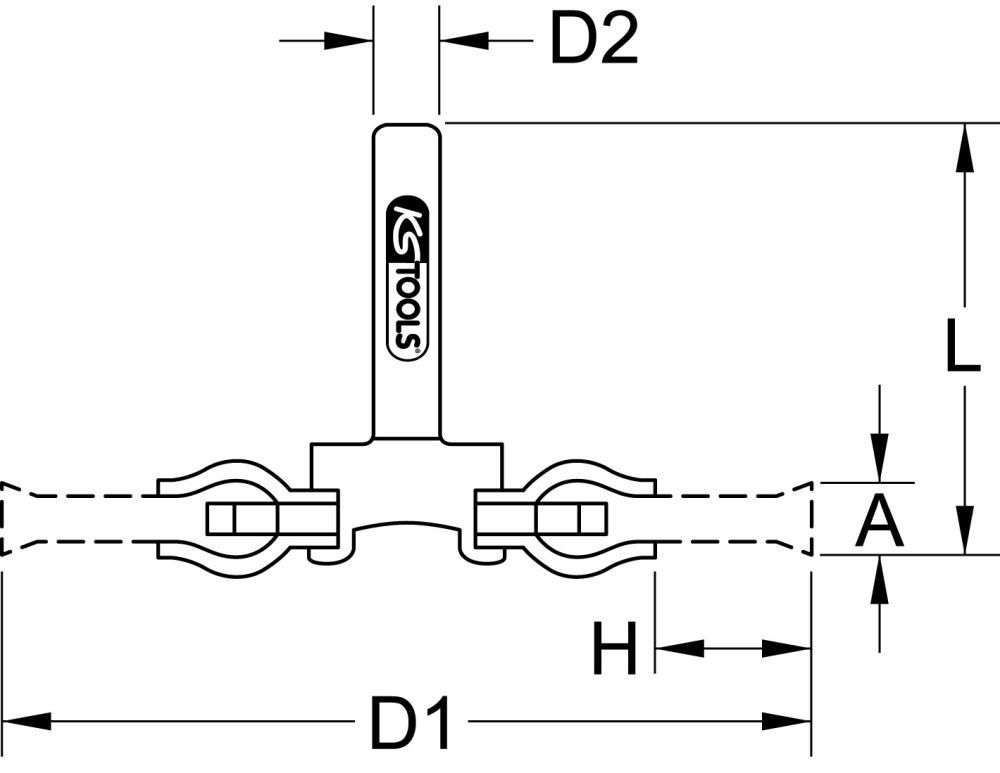 Produktbild KS Tools Stahldrahtrundbürste 0,5mm, Ø 75mm, mit 12mm Aufspanndorn bild 2