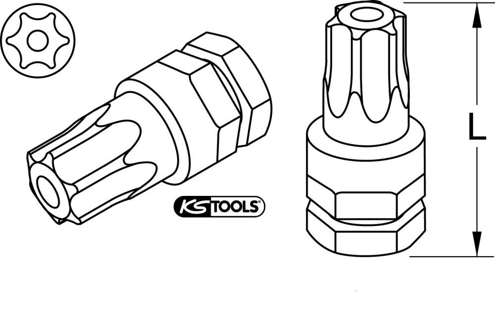 Produktbild KS Tools Micro Bit TB10 bild 2