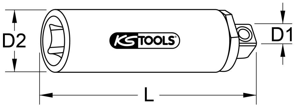 Produktbild KS Tools 3/8" Festeingestellter Drehmomentbegrenzer mit Kugelarretierung, 5-10Nm bild 3