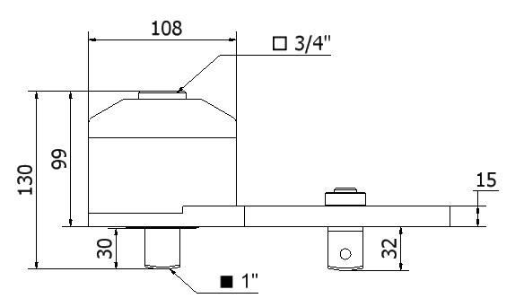 Produktbild KS TOOLS Drehmoment Vervielfältiger 1/2 Zoll x 3/4 Zoll 3500 Nm bild 2