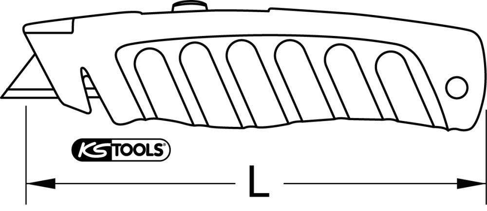 Produktbild KS Tools Profi Universal Messer 145mm bild 3