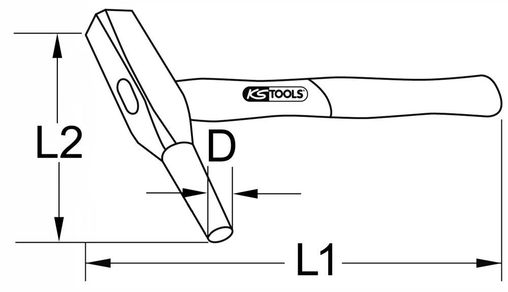Produktbild KS Tools BRONZEplus Durchtreiber 16mm bild 2