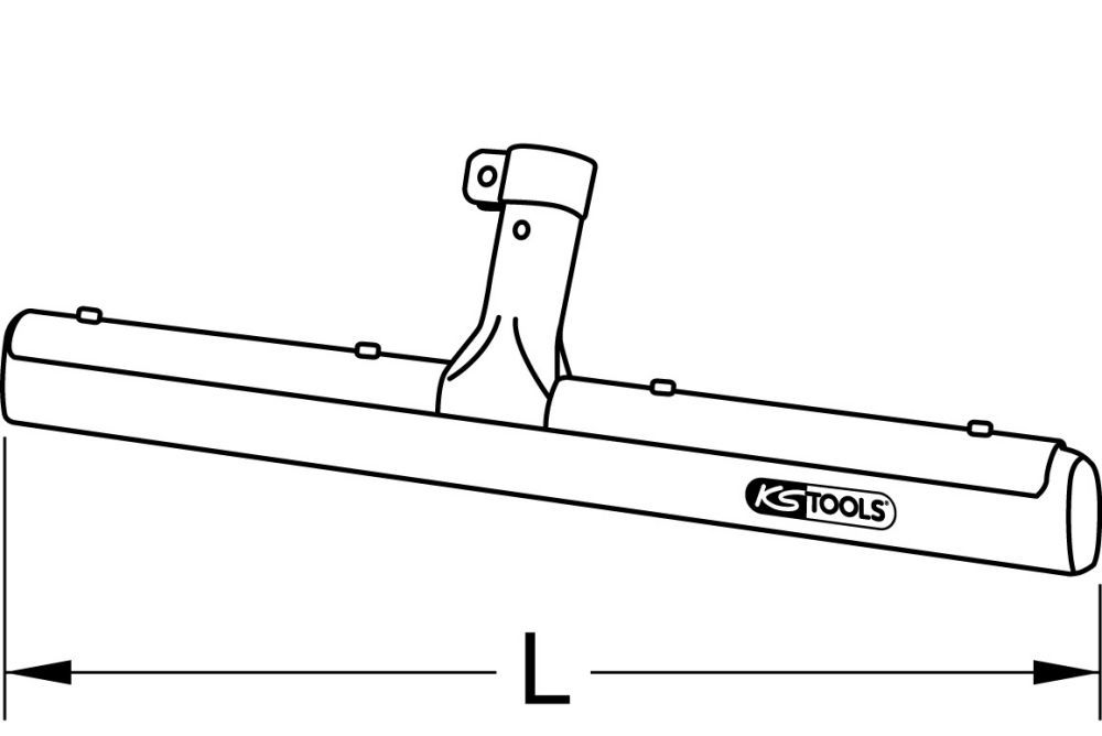 Produktbild KS Tools BRONZEplus Gummischieber 300 mm bild 2