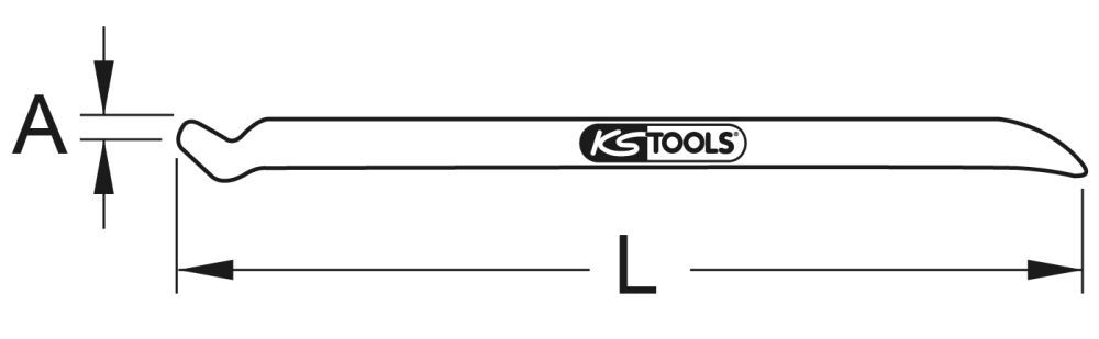 Produktbild KS Tools BRONZEplus Montierhebel 200 mm bild 2