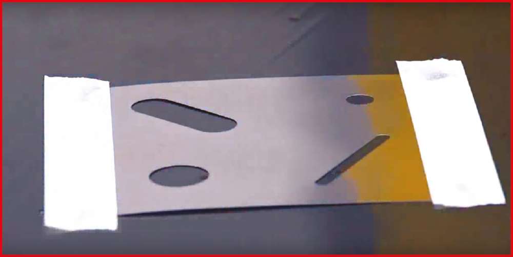 Produktbild KS Tools Abdeckschablonen Satz 3 Teile bild 3