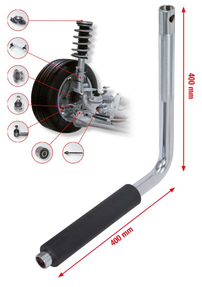 Produktbild KS Tools Achsspielprüfer Gesamtlänge 400 mm bild 12