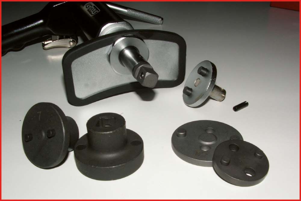 Produktbild KS Tools Adapter für Druckluftspindel 3/8 Zoll 4-kant Antrieb bild 3