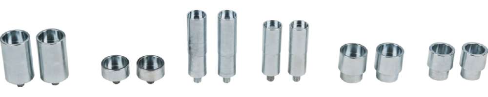 Produktbild KS Tools Adapter Satz mit Gewinde Audi A4 kurz 2 Teile