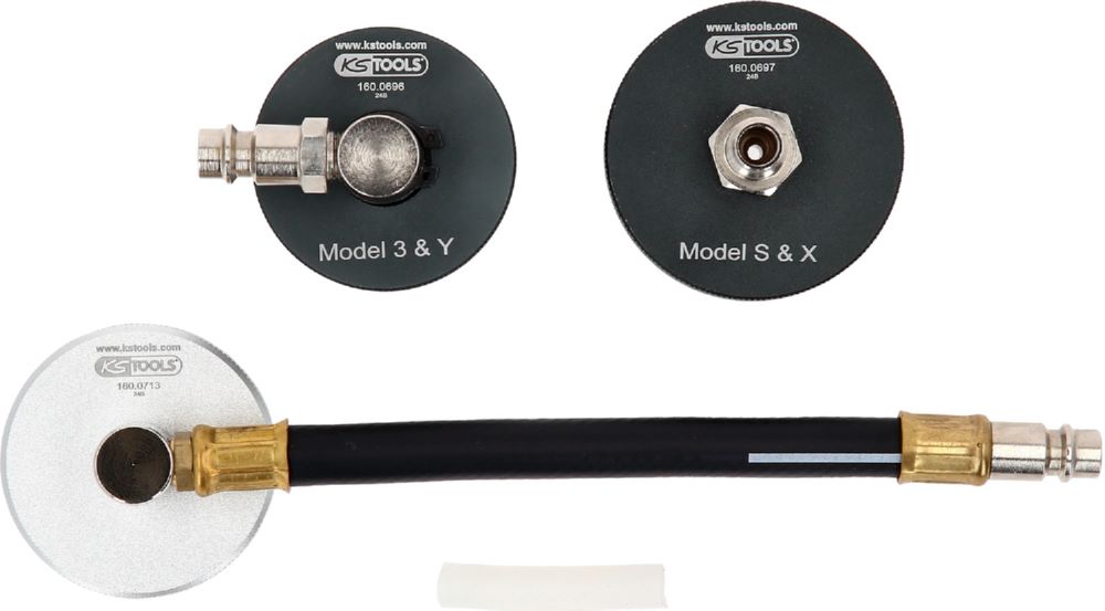 Produktbild KS Tools Adapter Satz zur Bremsentlüftung für Tesla 3 teilig bild 4