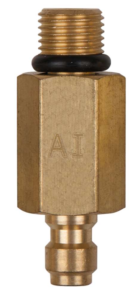 Produktbild KS Tools Adapterstück M10 x 1,0 Außengewinde und 1/4 Zoll Schlauchanschluss mit Dichtring