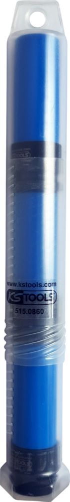 Produktbild KS Tools Alu Felgen Kraft Stecknuss lang 3 x 17 mm 515.1073 in Kunststoffrohr