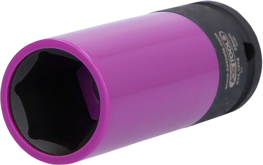 Produktbild KS Tools 1/2 Zoll Alu Felgen Kraft-Stecknuss robust lang 23mm