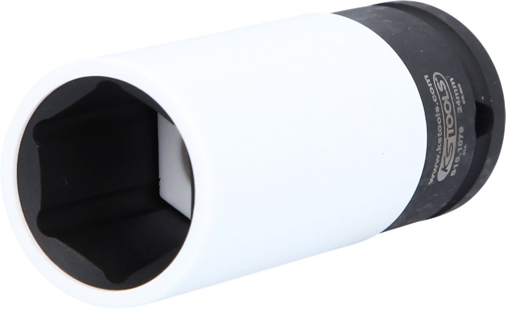 Produktbild KS Tools 1/2 Zoll Alu Felgen Kraft Stecknuss robust lang 24 mm