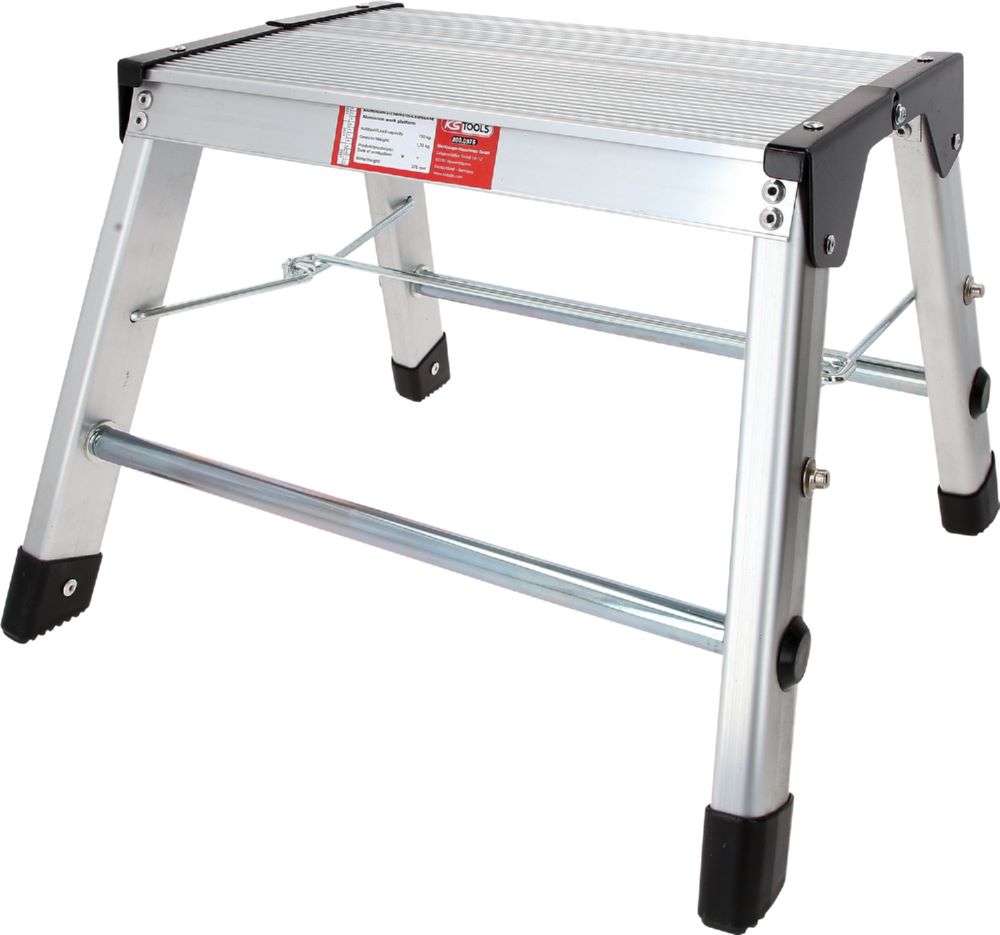 Produktbild KS Tools Aluminium Klapptritt 405 x 380 x 275 mm bis 150 kg bild 1