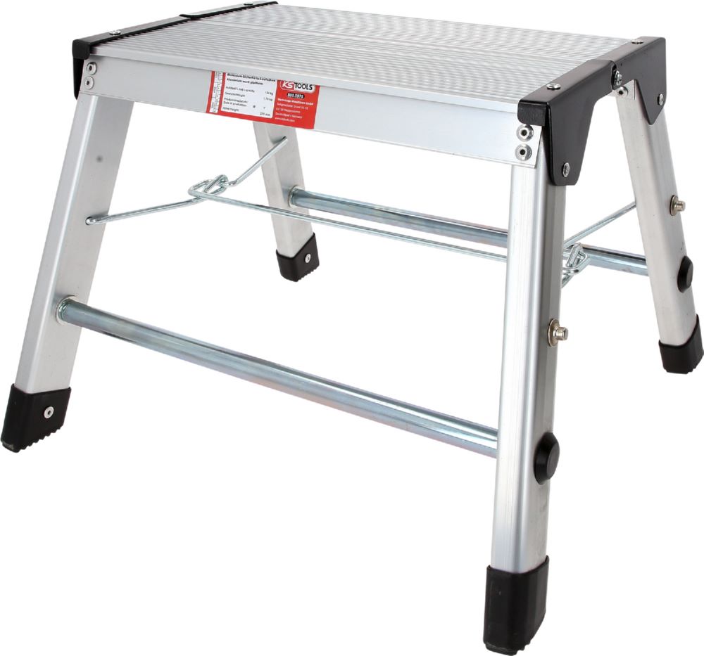 Produktbild KS Tools Aluminium Klapptritt 405 x 380 x 275 mm bis 150 kg bild 3