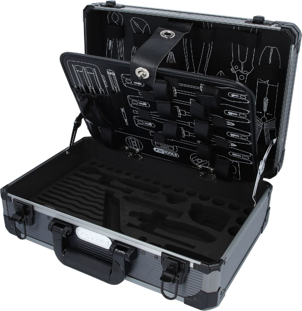 Produktbild KS Tools Aluminium Leerkoffer abschließbar für 911.0665