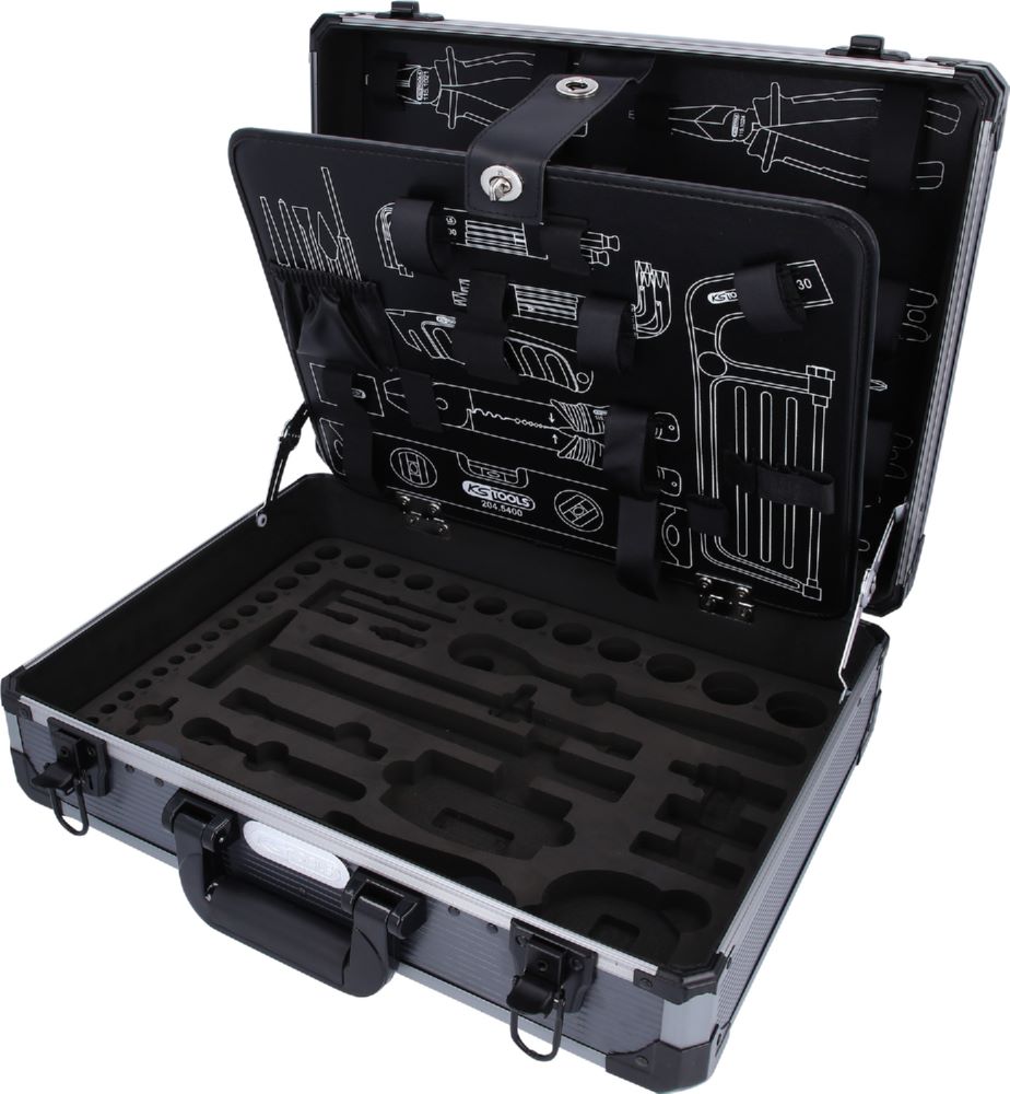 Produktbild KS Tools Aluminium Leerkoffer abschließbar für 911.0727