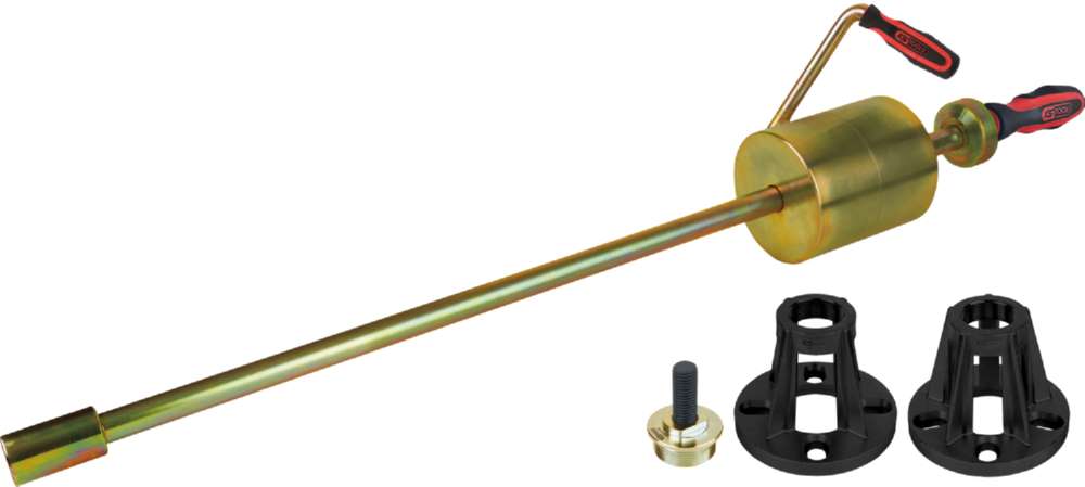 Produktbild KS Tools Antriebswellen Auspressvorrichtungs Satz für 4 und 5 Loch Naben mit Schlaghammer
