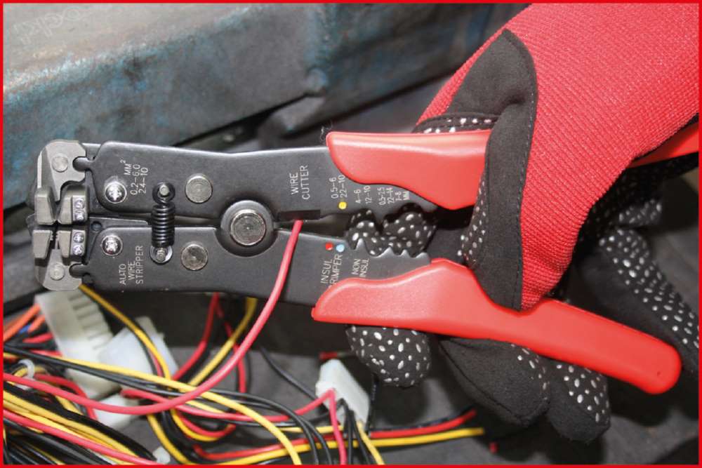 Produktbild KS Tools Automatik Abisolierzange 0,2 - 6 mm Länge 210 mm bild 6