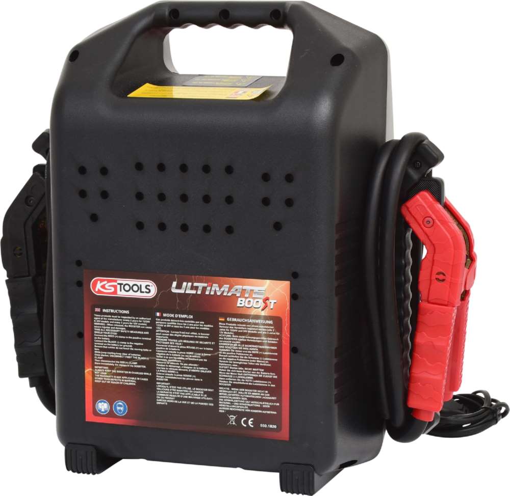 Produktbild KS Tools Starthilfegerät mobil 1700A Batterie Booster 12 Volt und 24 Volt bild 3