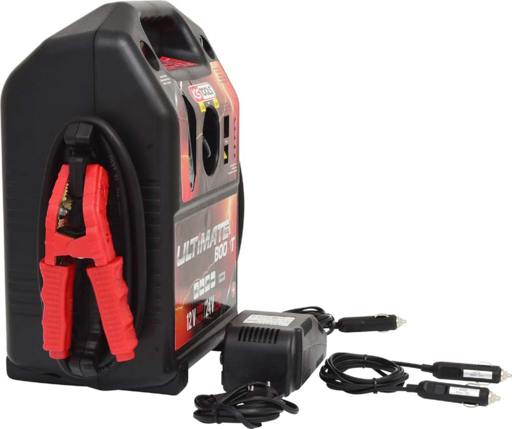 Produktbild KS Tools Starthilfegerät mobil 1700A Batterie Booster 12 Volt und 24 Volt bild 4