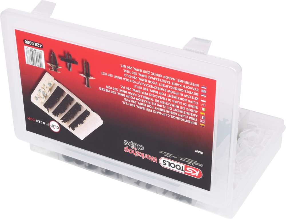 Produktbild KS Tools Befestigungs Clip Satz für BMW 290 Teile bild 3