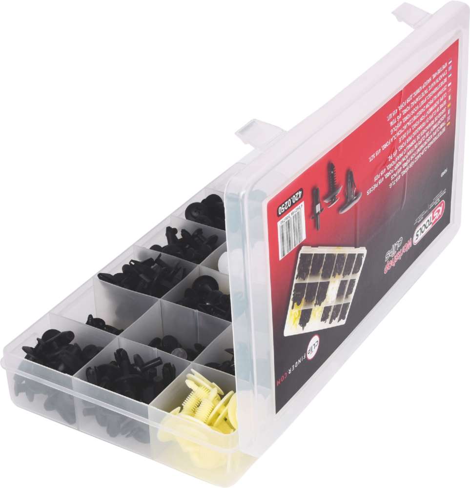Produktbild KS Tools Befestigungs Clip Satz für Ford 415 Teile bild 2