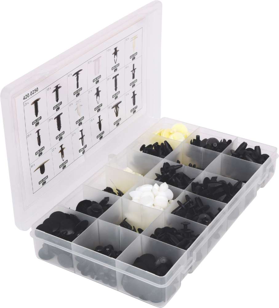 Produktbild KS Tools Befestigungs Clip Satz für Ford 415 Teile bild 4