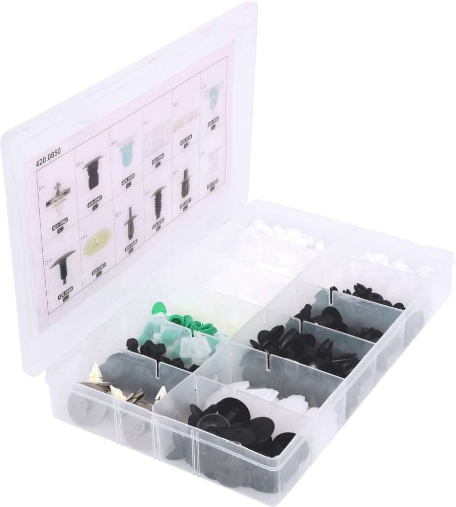 Produktbild KS Tools Befestigungs Clip Satz für Volkswagen 255 Teile bild 5