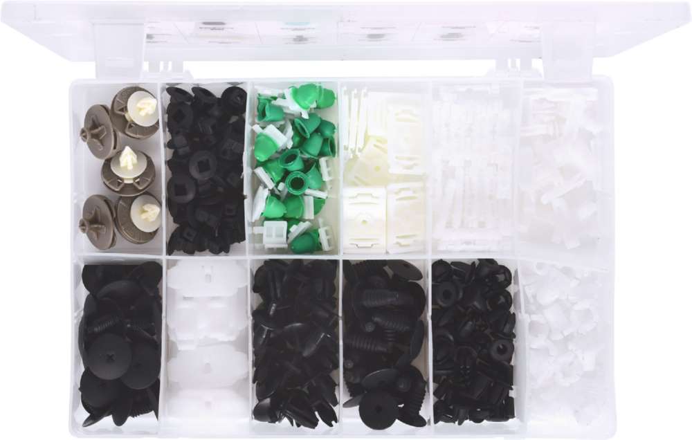 Produktbild KS Tools Befestigungs Clip Satz für Volkswagen 255 Teile bild 1